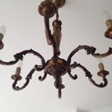 Bronze chandelier