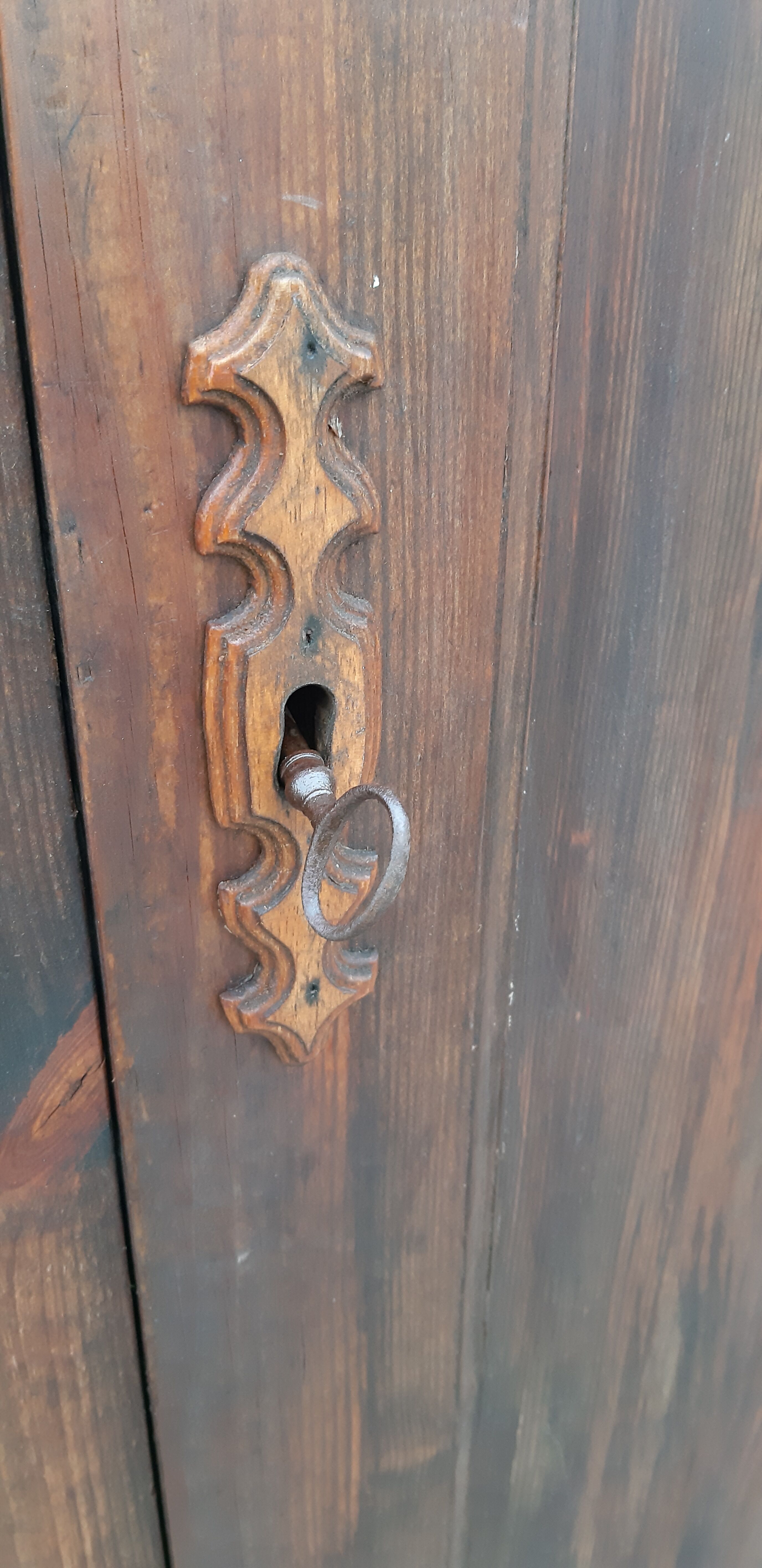 Parisian pine wardrobe