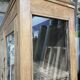 Raw teak sideboard