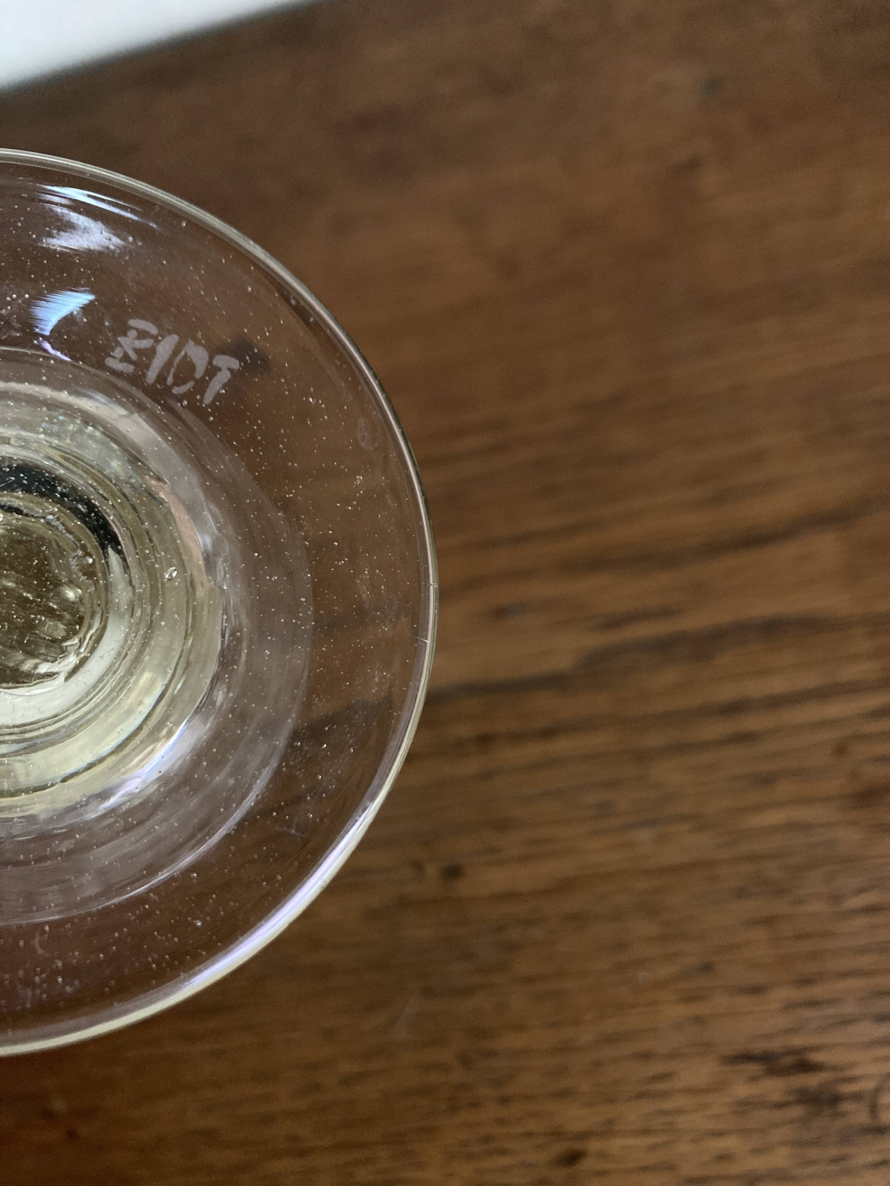 Set of 4 Biot glasses 14cm