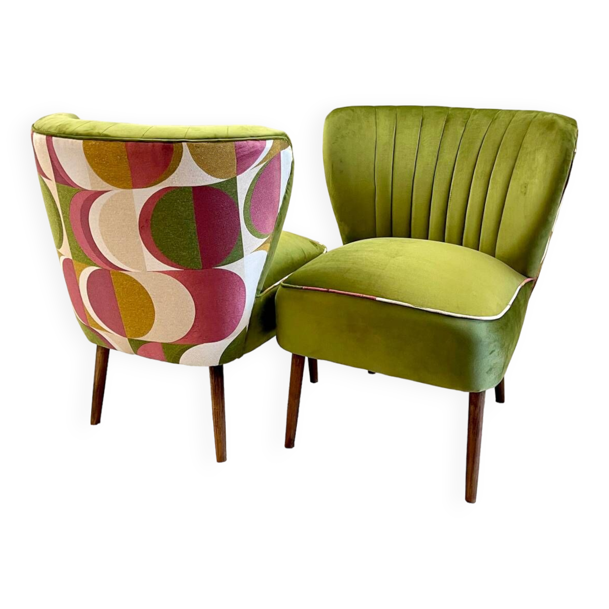 Vintage cocktail armchair