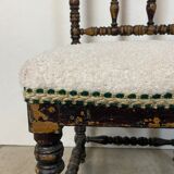 Wool sitting chair