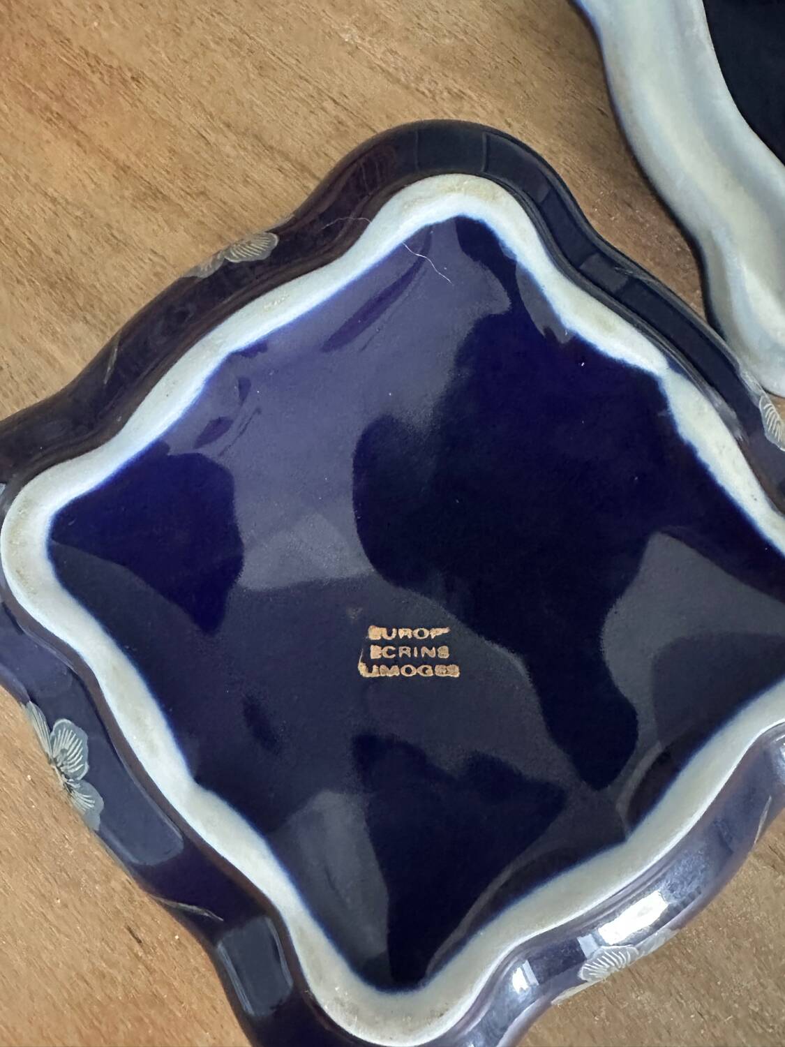 Small ceramic candy box