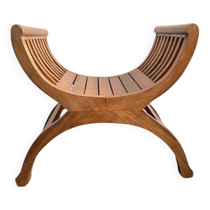Fauteuil Yuyu en teck