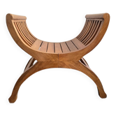 Fauteuil Yuyu en teck massif