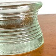 Vintage glass paperweight tray