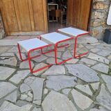 Vintage design nesting coffee table