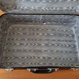 Black Suitcase Rigid Retro Style