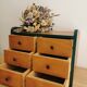 Haberdashery furniture 6 vintage drawers