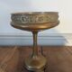 Brass pedestal cup