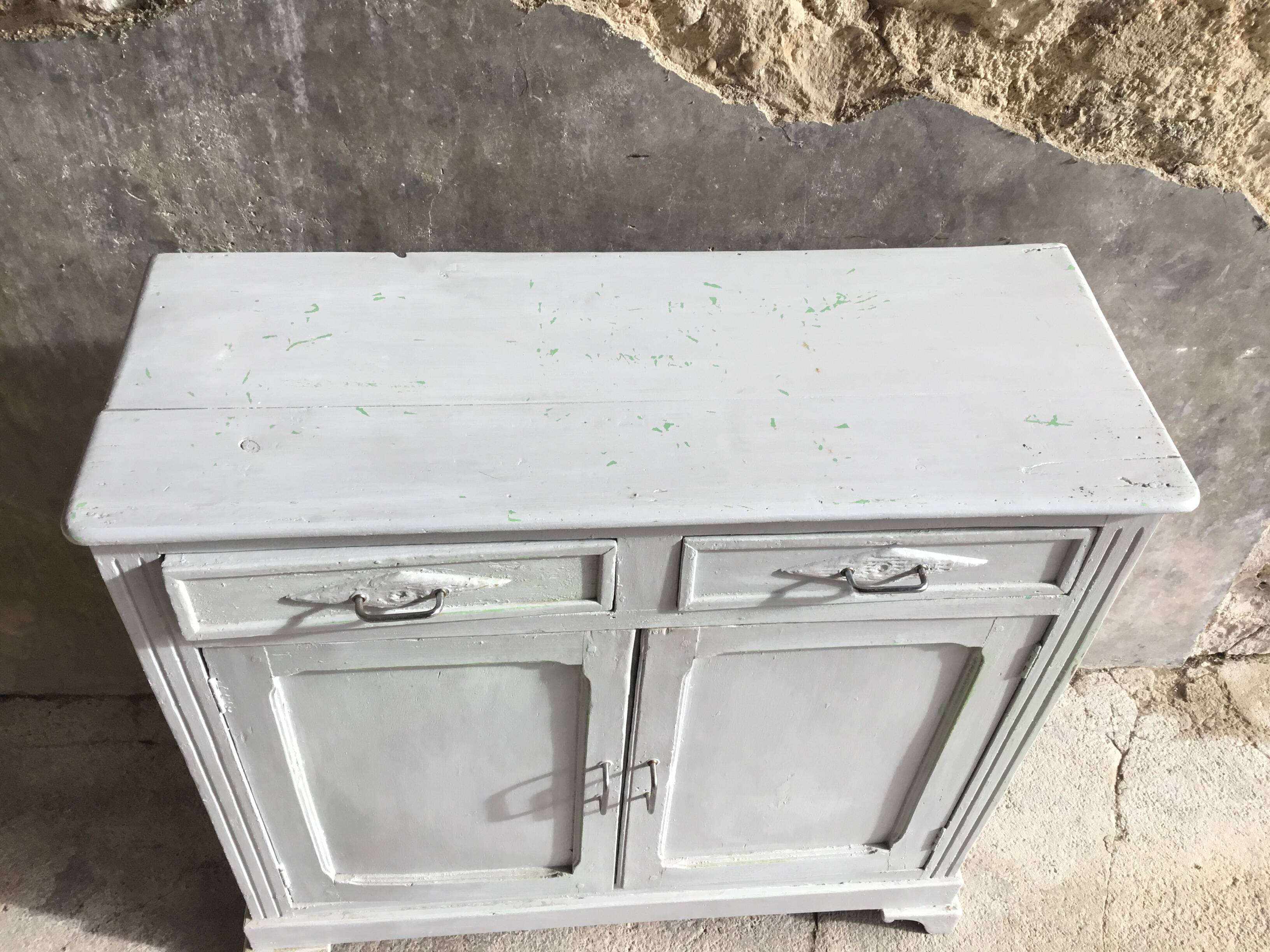 Buffet parisien 2 portes et 2 tiroirs - mi XXe