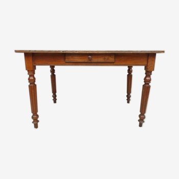 Table bureau Louis Philippe 1 tiroir