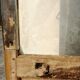 Porte ancienne 6 carreaux 86x243