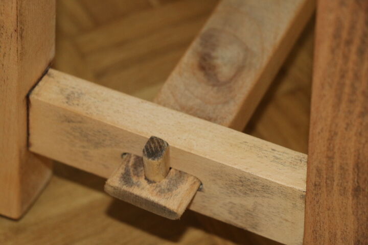 Oak stool