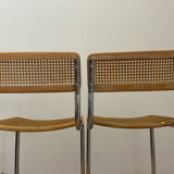 Tabourets de Bar Cesca par Marcel Breuer.