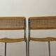 Tabourets de Bar Cesca par Marcel Breuer.