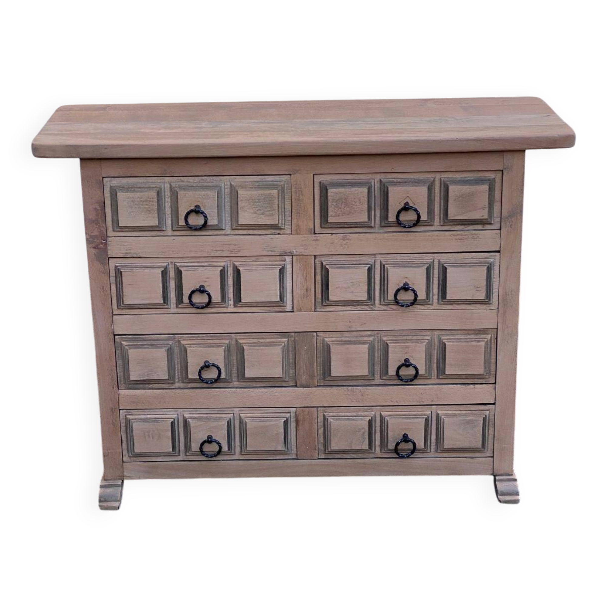 Renovated Spanish commode in solid wood Navarro Argudo