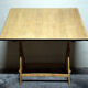 Old architect's table all in wood 50s
