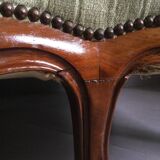 Napoleon III Sofa In Mahogany