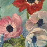 Painting on canvas by H. Fretin-Lunel
