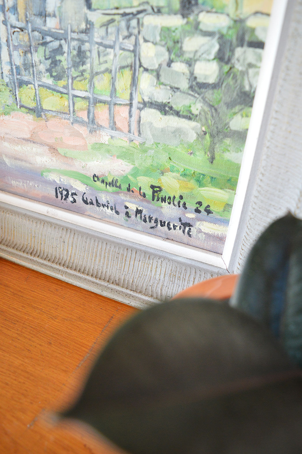 Painting “Chapel of Pinolie”