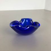 Cendrier Murano  "Blue" Italie années 1970