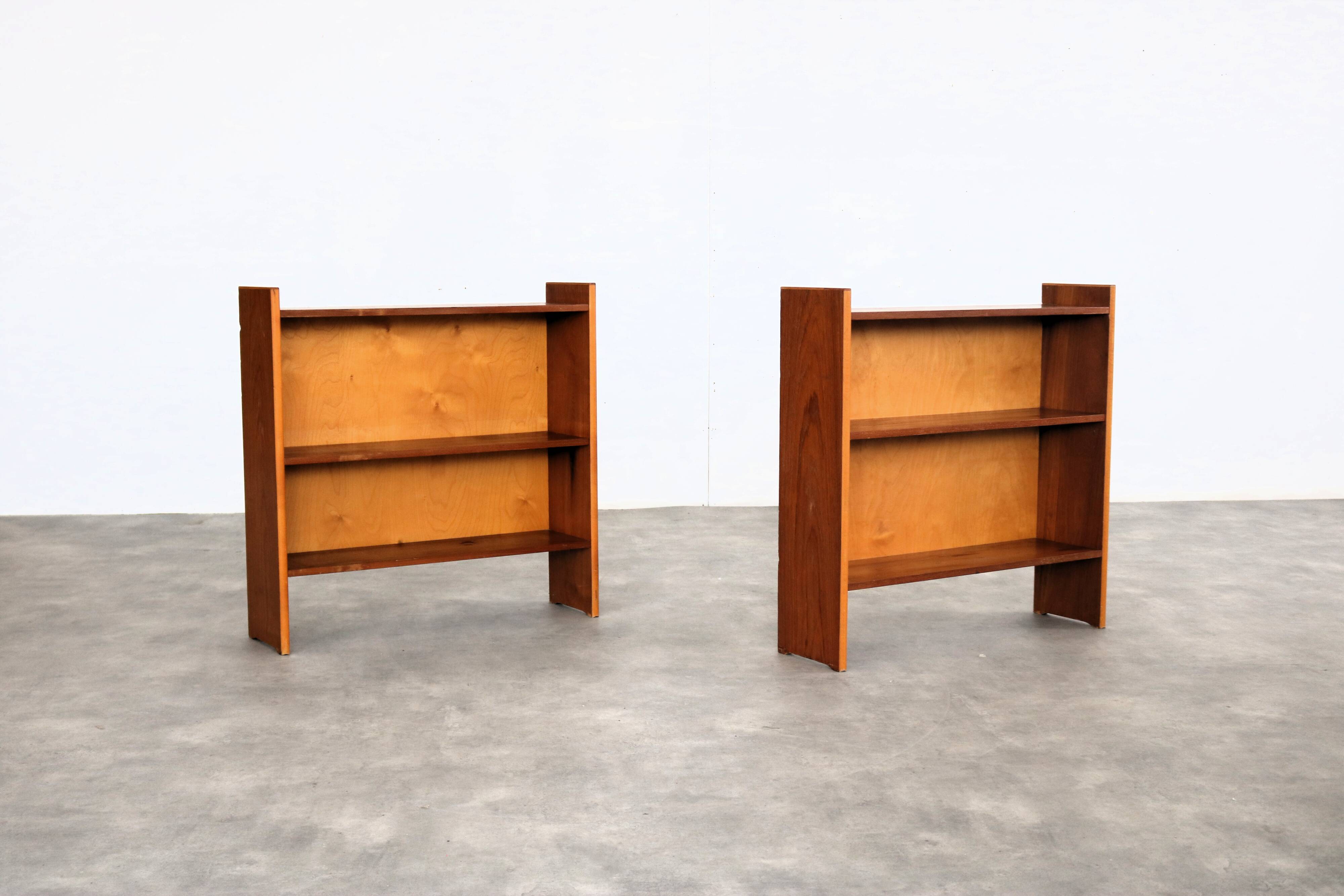 vintage libraries | cabinets | teak | 1960s