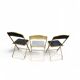 Chaises pliantes vintage 70's