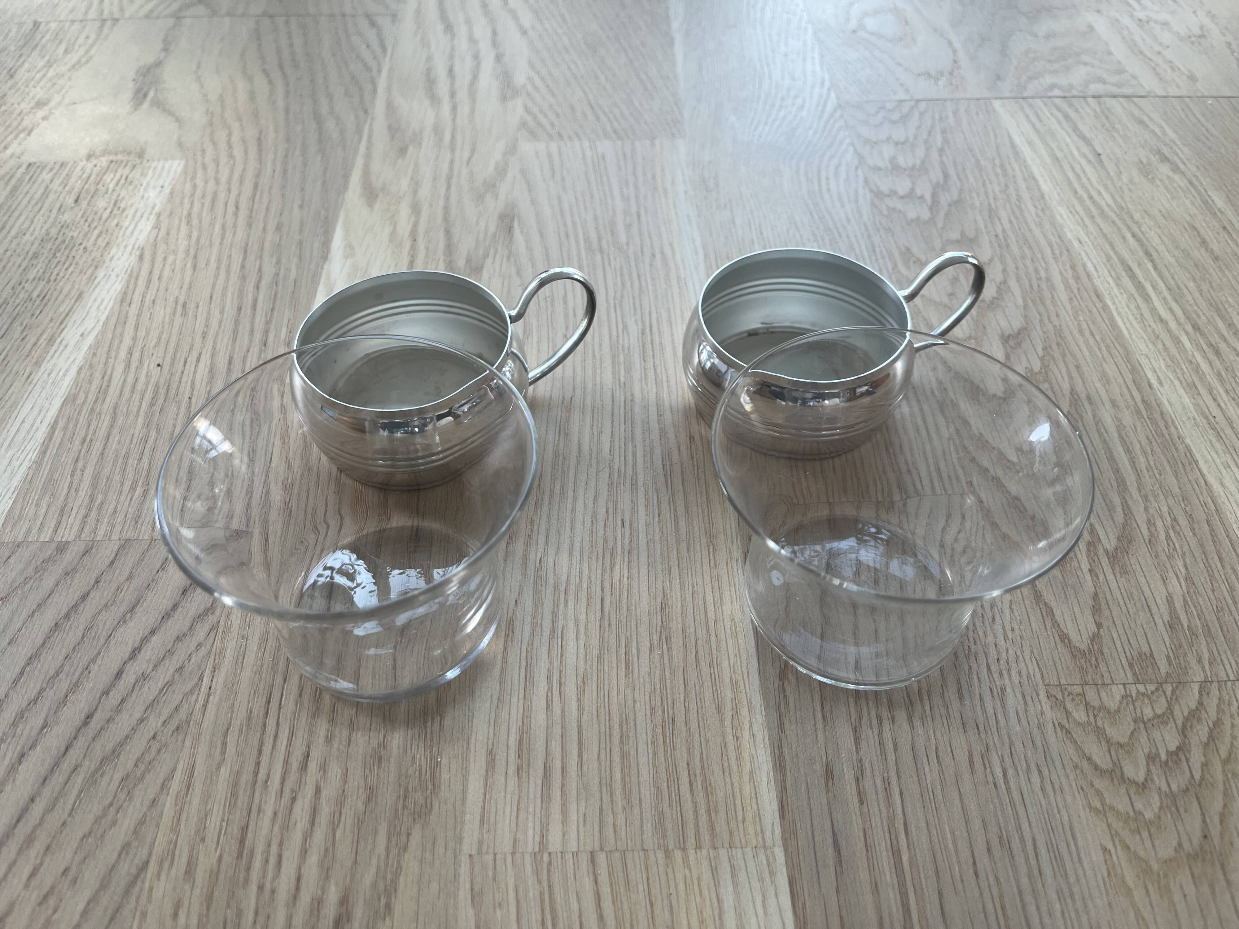 Service à café/thé en argent d’Italie