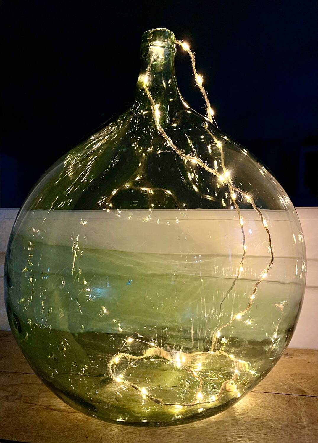 30L turquoise green demijohn