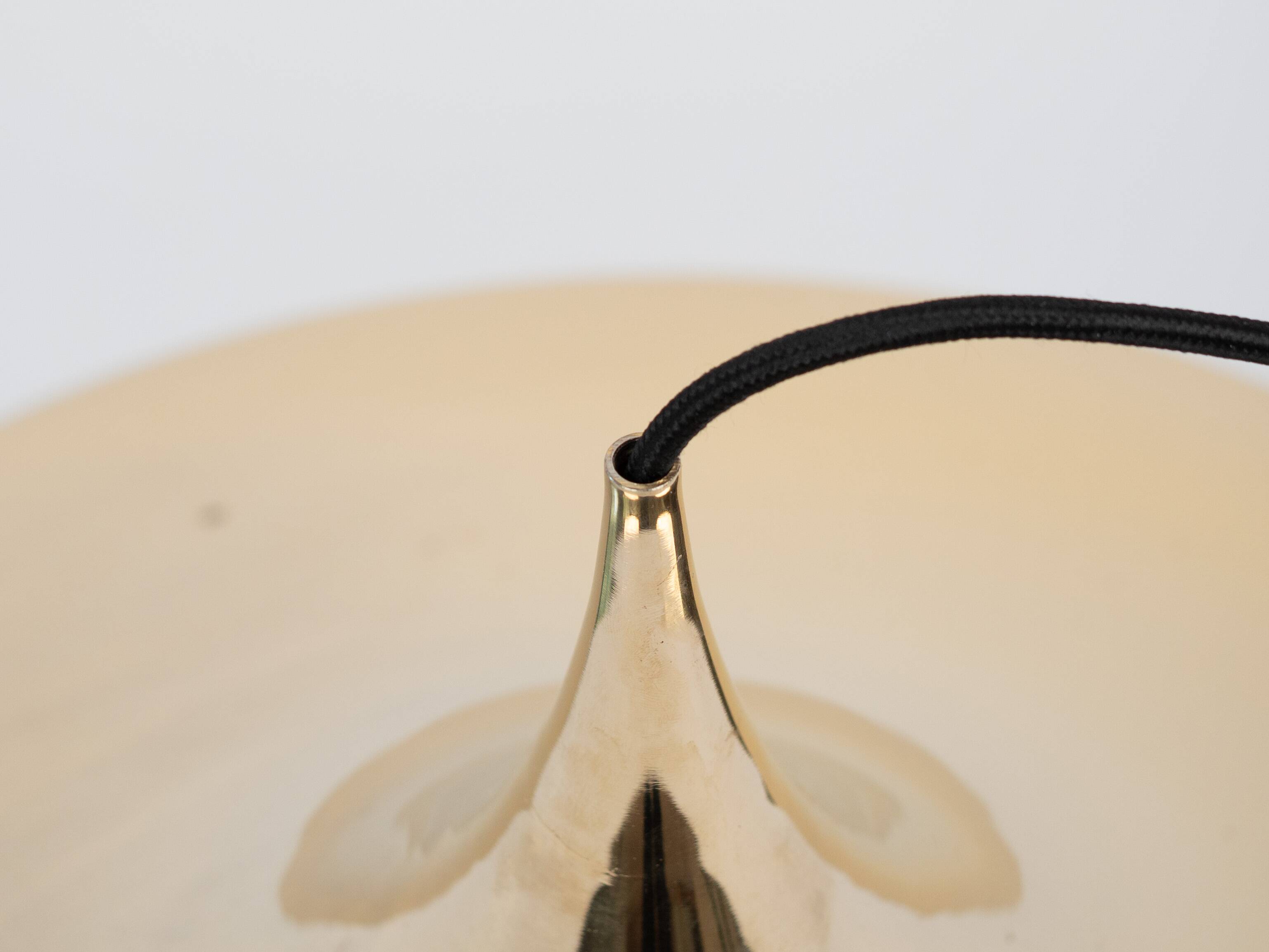 Danish vintage pendant lamp Semi by Bonderup&Thorup, 1968