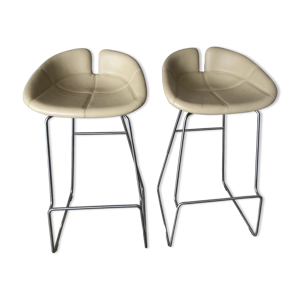 Paire de tabourets Moroso Fjord