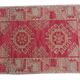 Vintage Turkish Oushak rug 57x104 cm
