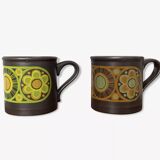 Staffordshire mugs 1970