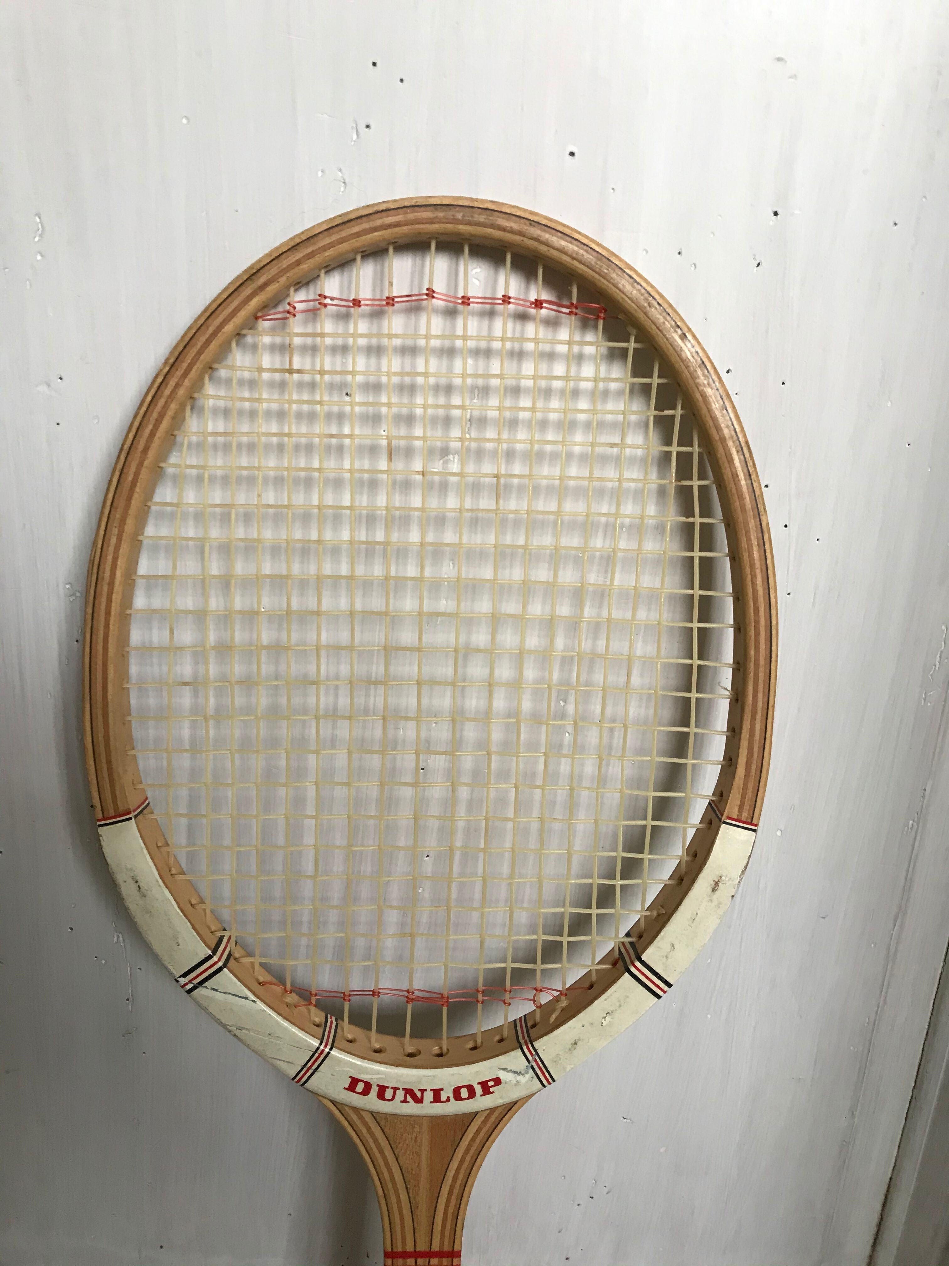 Vintage Dunlop tennis racket