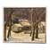 Original Swedish Oil on Panel – “Winter Landscape with House” by M. L. Jacobson – Signed – Vintage & Framed – 48 × 41 cm (18.9" × 16.1")