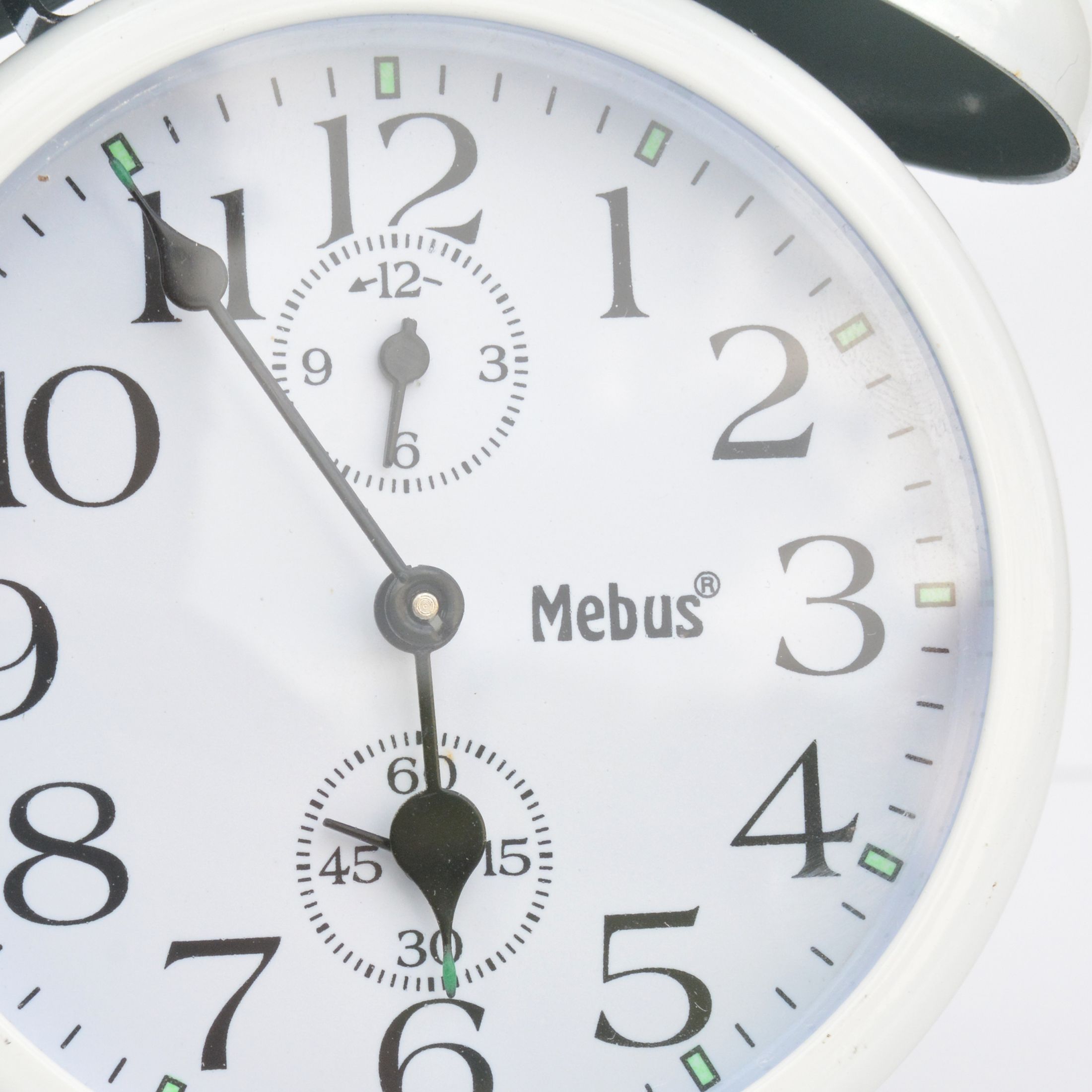 Mechanical alarm clock Mebus, Germany 1970s