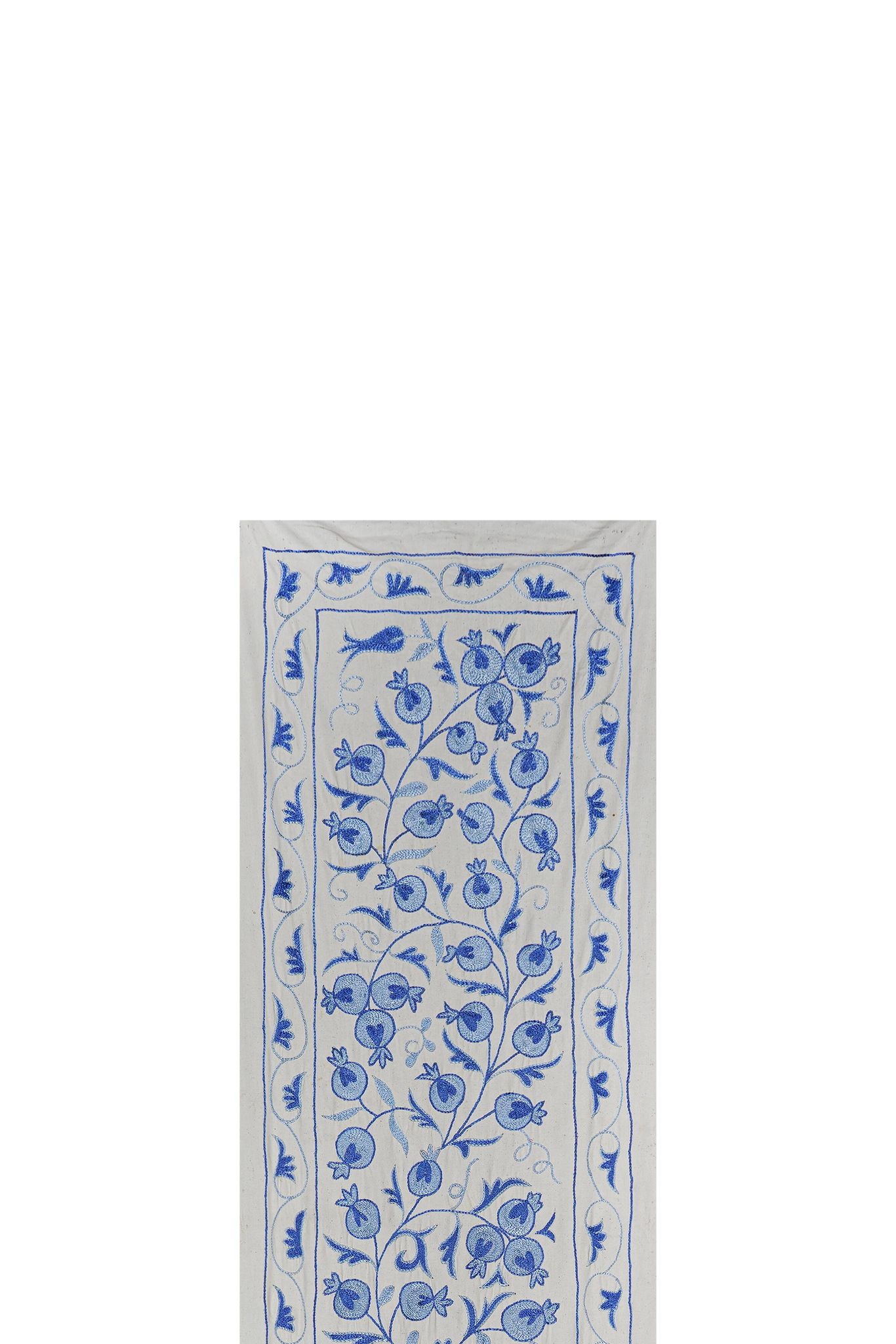 Hand-knotted rug, vintage Turkish rug 50x150 cm