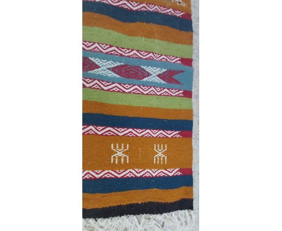 Handmade Berber handmade kilim corridor carpet 200x60cm