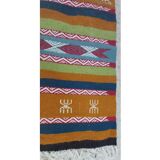 Handmade Berber handmade kilim corridor carpet 200x60cm