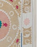 Hand-knotted rug Turkish vintage 137x140 cm
