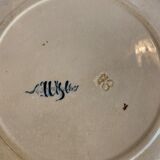 5 sarreguemine themed plates "Theme China"