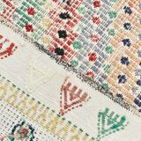 7x10 Large Kilim Rug Colorful Design, 210x292 Cm