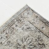 6x10 Black & Gray Oriental Style Turkish Rug, 201x301Cm