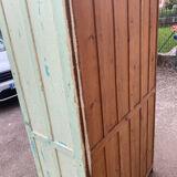 Wooden workshop locker