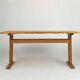 Vintage dining table pine AMA 70s shaker table