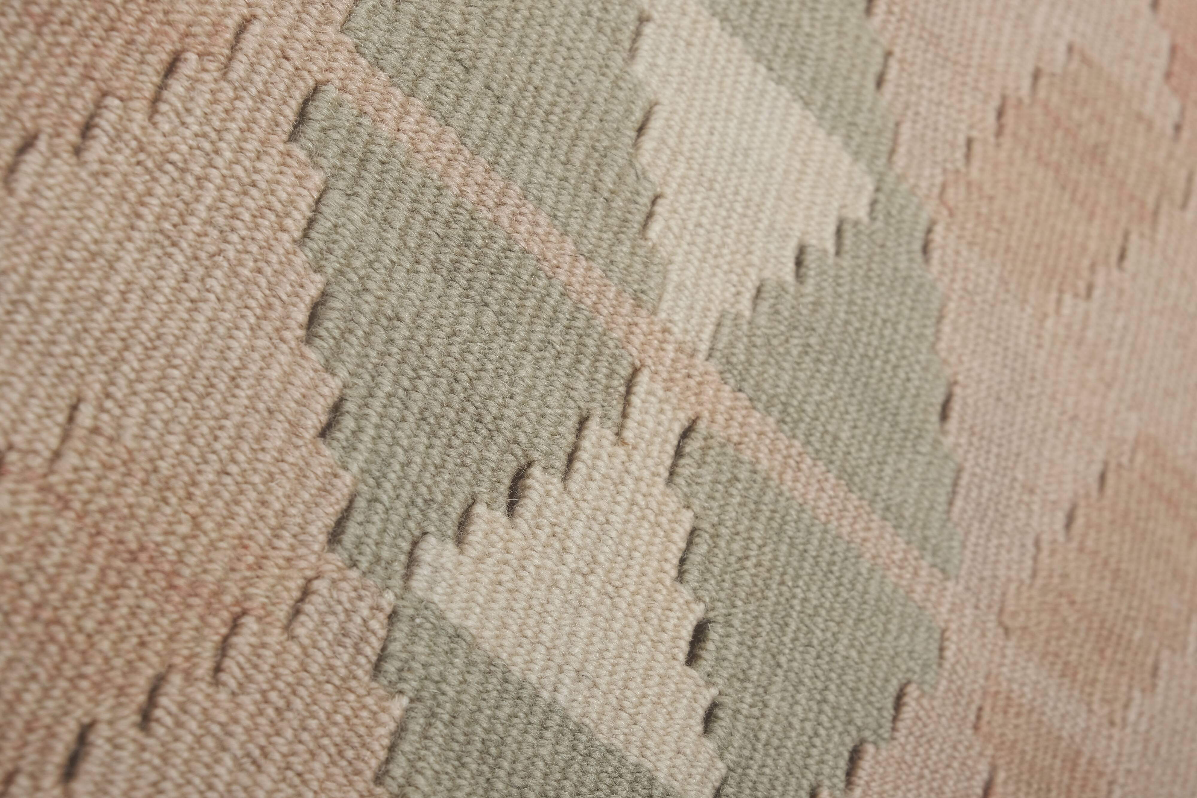 Classic Handwoven Turkish Konya Kilim Production Rug 4'6" X 7'7"