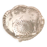 Vide poche en verre taillé / vintage années 60-70