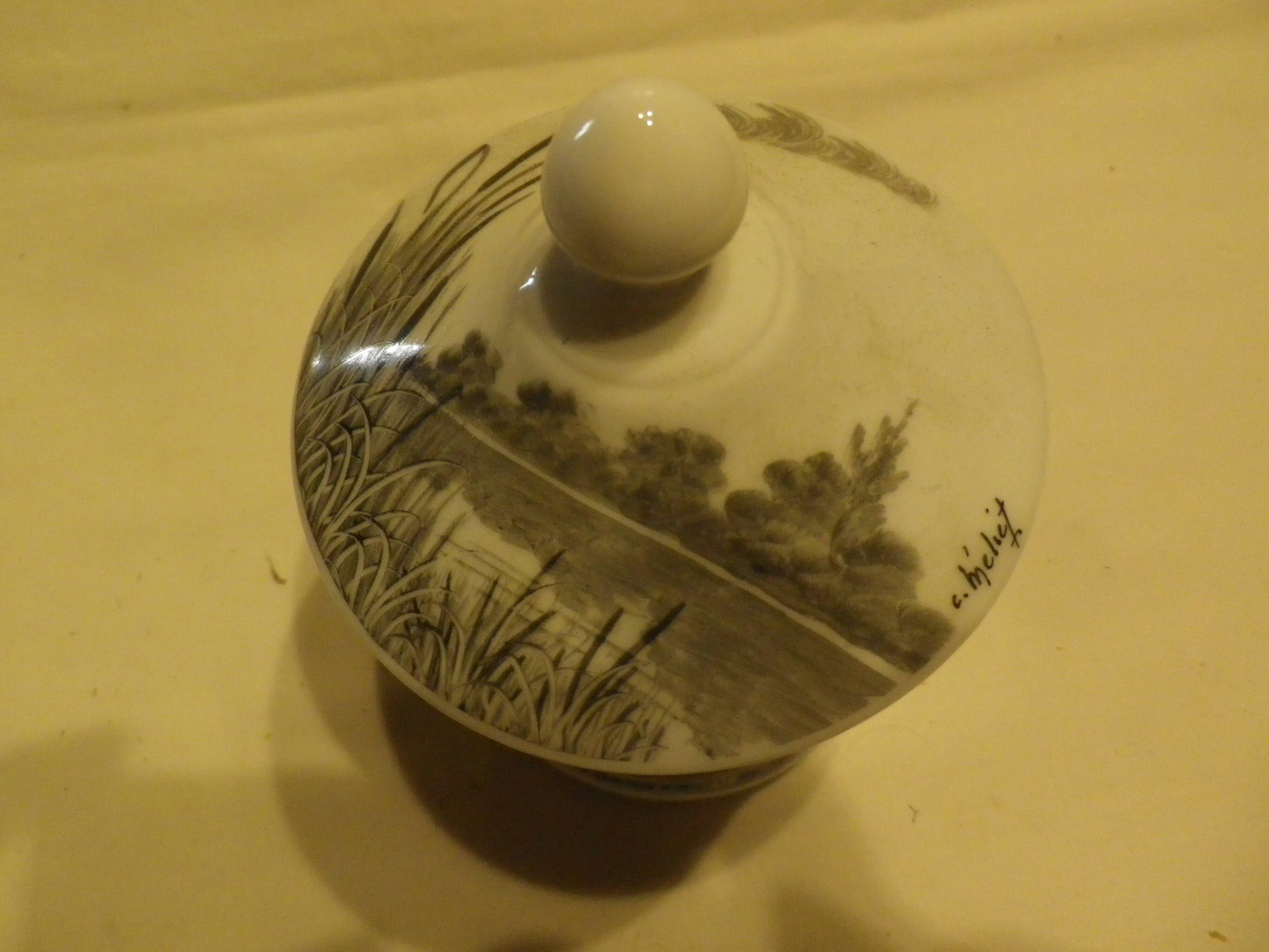 Decorative pot C.MILIET