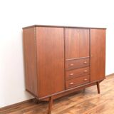 Mid-Century Danish Teak Highboard, 1960s.